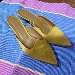 Satin Mules vintage -like new